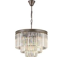 Хрустальная подвесная люстра Citilux Мартин Прозрачная CL332131