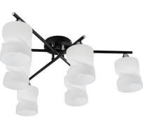 Потолочная люстра Citilux Нильс Чёрная CL132165