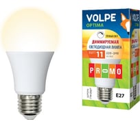 Светодиодная диммируемая лампа Volpe LED-A60-11W/WW/E27/FR/DIM/O 10692