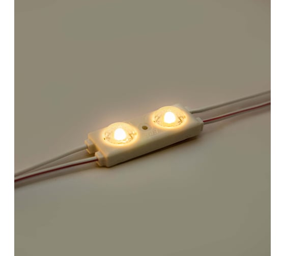 Светодиодный модуль ELF sol+, 2smd диод 2835, теплый белый (упаковка 100 шт) ELF-SOL+ 2 WW (100)