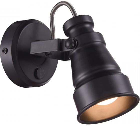 Поворотный спот с выключателем Citilux Бейкер Черный CL541511