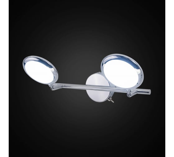 Поворотный спот с выключателем Citilux Бильбо LED Хром CL553520