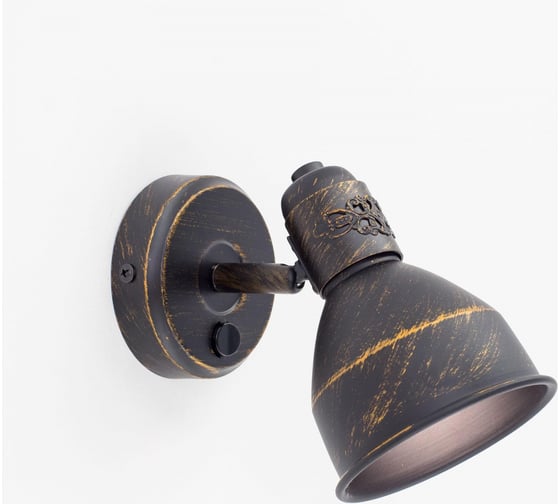 Поворотный спот с выключателем Citilux Опус венге CL502512