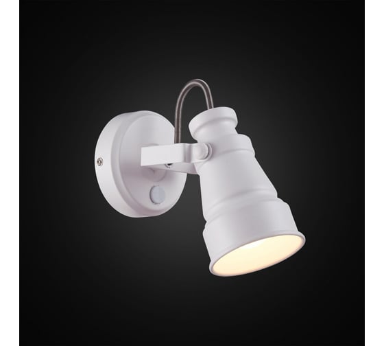 Поворотный спот с выключателем Citilux Бейкер белый CL541510
