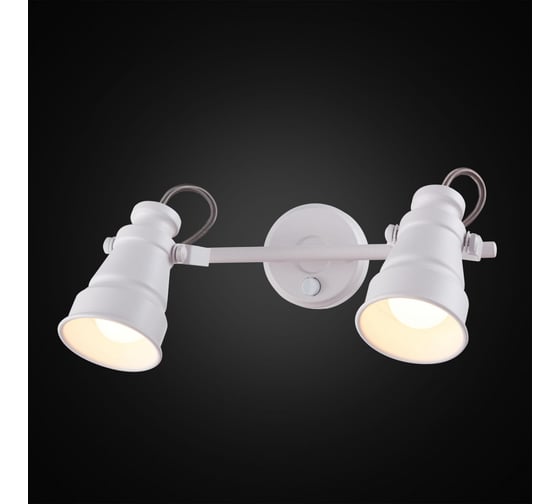 Поворотный спот с выключателем Citilux Бейкер белый CL541520