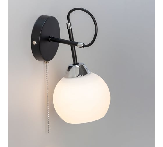 Бра с выключателем Citilux Стивен Чёрное CL141411