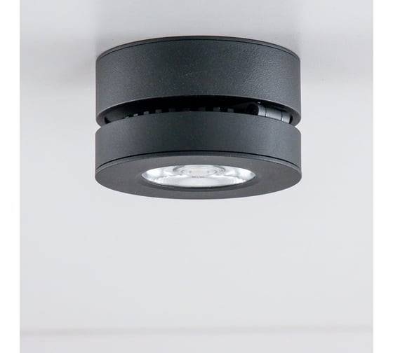 Накладной поворотный светильник Citilux Стамп LED Чёрный CL558031N