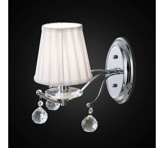 Бра с абажуром Citilux Шелли Хром CL438311