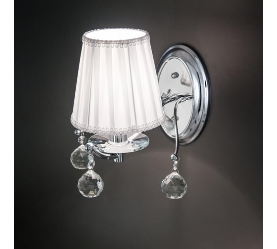 Бра с абажуром Citilux Шелли Хром CL438311
