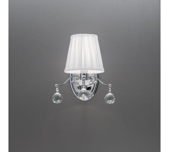 Бра с абажуром Citilux Шелли Хром CL438311