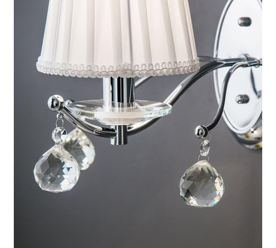 Бра с абажуром Citilux Шелли Хром CL438311