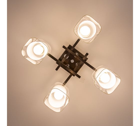 Потолочная люстра Citilux Диез Чёрная CL111141