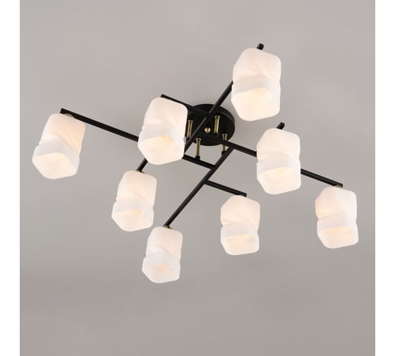 Потолочная люстра Citilux Джером Чёрная CL129285