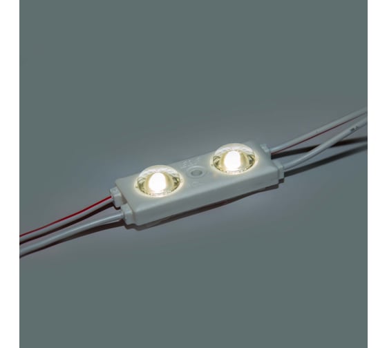 Светодиодный модуль ELF SOL+, 2smd диод 2835, белый нейтральный (упаковка 100 шт) ELF-SOL+ 2 NW (100)