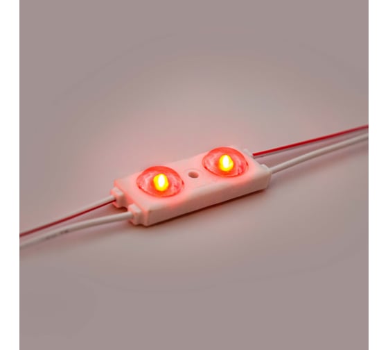 Светодиодный модуль ELF SOL+, 2smd диод 2835, красный (упаковка 100 шт) ELF-SOL+ 2 R (100)
