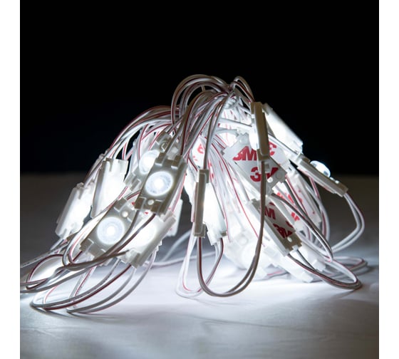 Светодиодный модуль ELF SOL+, 1smd диод 2835, холодный белый (упаковка 100 шт) ELF-SOL+ 1 CW (100)