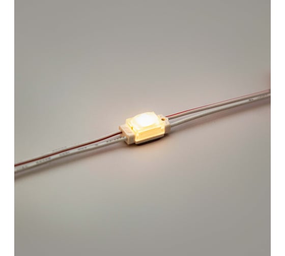 Светодиодный модуль ELF SOL+DOT, 1smd диод 2835, теплый белый (упаковка 100 шт) ELF SOL+DOT WW (100)