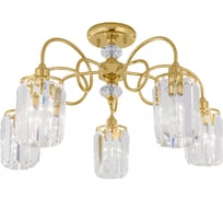 Хрустальная люстра Citilux Синди Золото CL330152