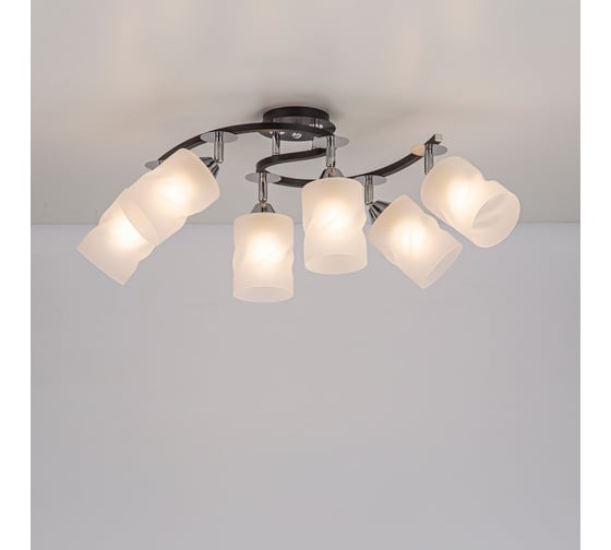 Люстра с поворотными плафонами Citilux Сиерра Чёрная CL119261
