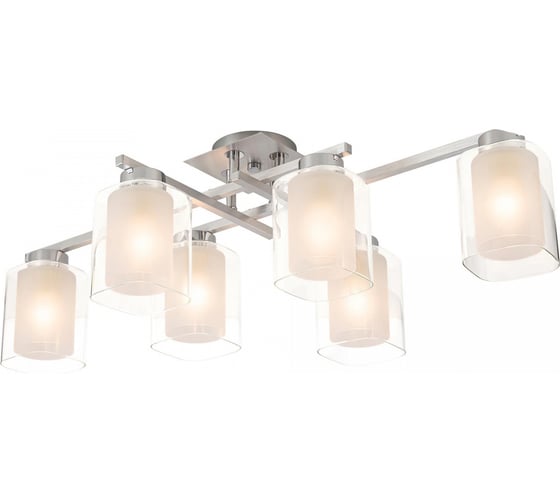 Потолочная люстра Citilux Диез Алюминий CL111160 1