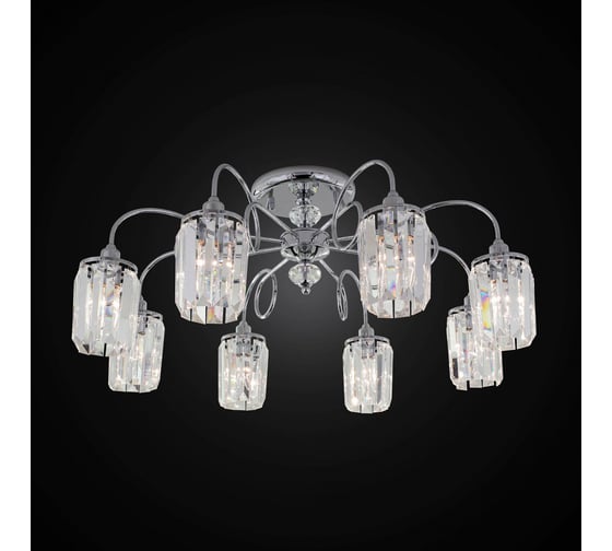 Хрустальная люстра Citilux Синди Хром CL330181