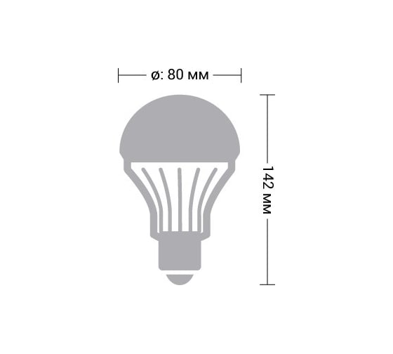 Светодиодная диммируемая лампа X-flash XF-BGD-E27-16W-3000K-220V 43569