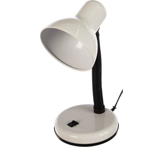 Настольный светильник, белый, 230V, 60W Ultraflash UF-301P С01 12367