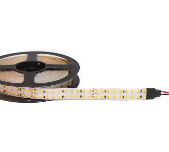 Светодиодная лента ELF 1400SMD диодов (2835), 36В, 5м, ГИПЕР, белый теплый 2800-3300К ELF-1400SMD2835NWww-Hy36