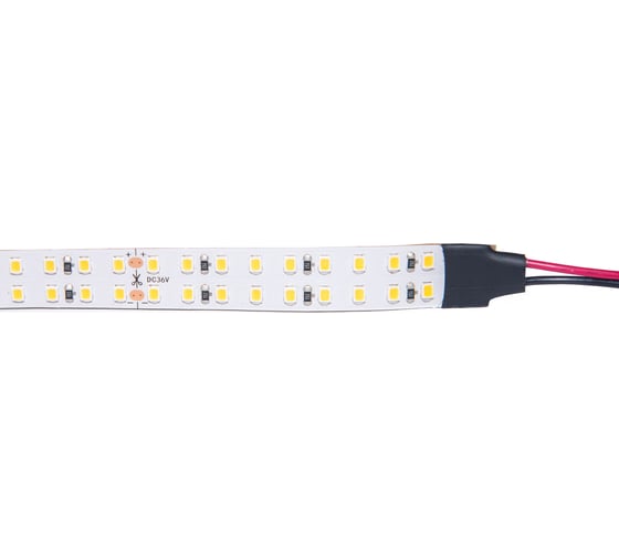 Светодиодная лента ELF 1400SMD диодов (2835), 36В, 5м, ГИПЕР, белый теплый 2800-3300К ELF-1400SMD2835NWww-Hy36