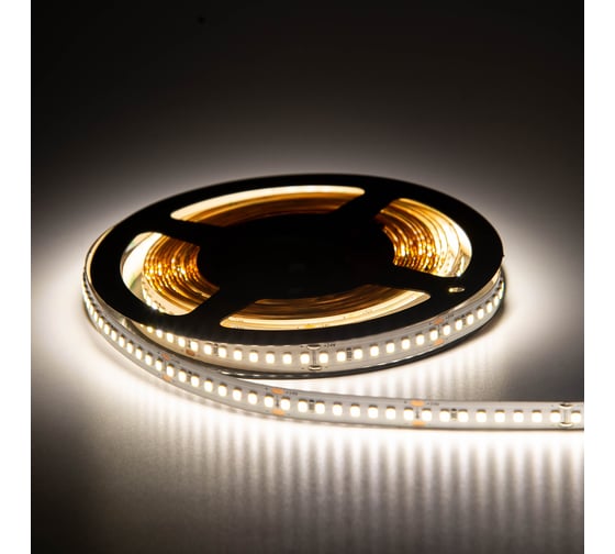 Светодиодная лента ELF 960SMD диодов (2835), 24В, 5м, ЭКСТРА, белый нейтральный 4000-4500К ELF-960SMD2835NWnw-Xtr24
