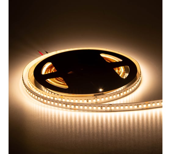 Светодиодная лента ELF 960SMD диодов (2835), 24В, 5м, ЭКСТРА, белый теплый 2800-3300К ELF-960SMD2835NWww-Xtr24