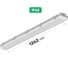 Светодиодный аварийный светильник CSVT SLIM-38 MILKY IP65 5000К c БАП на 3 часа VS ЦБ000011419 1