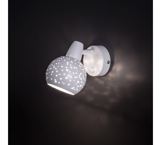 Поворотный спот с выключателем Citilux Деко белый CL504510