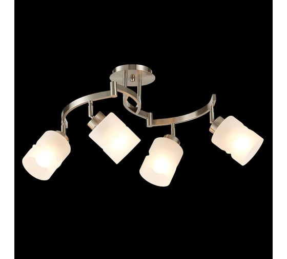Поворотная люстра Citilux Астро Матовый Хром CL125142