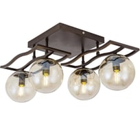 Потолочная люстра Citilux Бриз венге CL106245