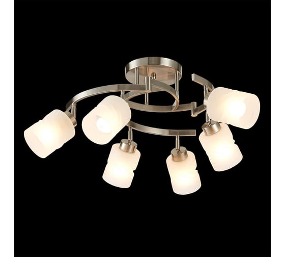 Поворотная люстра Citilux Астро Матовый Хром CL125162
