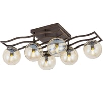 Потолочная люстра Citilux Бриз венге CL106265