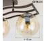 Потолочная люстра Citilux Бриз венге CL106265 10