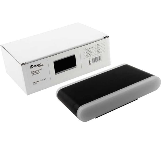 Настенный светильник DesignLed черный 12вт 4000к ip54 GW-6080L-12-BL-NW