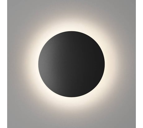 Настенный светильник DesignLed черный 12вт 3000 к ip54 GW-8663S-12-BL-WW