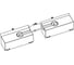 Коннектор на проводе DesignLed угловой серии sy (2 зоны) SY-CN-FLEX2-BL 2