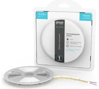 Светодиодная лента Gauss Basic LED 2835/240 12V 14,4W/m 1600lm/m 4000K 10mm IP20 5m BT086