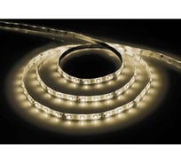 Cветодиодная LED лента FERON готовый комплект 5м, 60SMD(3528)/м, 4.8Вт/м, IP65, 12V, теплый белый LS604 27701