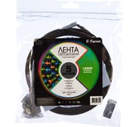Cветодиодная LED лента FERON 30SMD(5050)/м, 7.2Вт/м, 5м, IP20, 12V, RGB LS606 27678