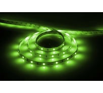 Cветодиодная LED лента FERON LS606 30SMD(5050)/м, 7.2Вт/м, 5м, IP20, 12V, зеленый 27757