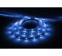 Cветодиодная LED лента FERON LS606 30SMD(5050)/м, 7.2Вт/м, 5м, IP20, 12V, синий 27759