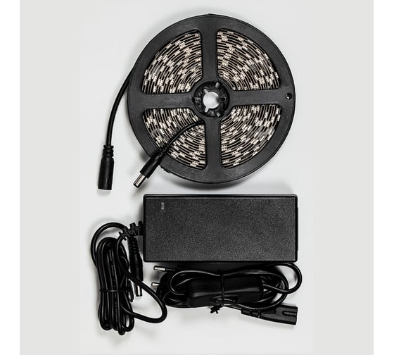 Cветодиодная LED лента FERON LS606 готовый комплект 3м, 60SMD(5050)/м, 14.4Вт/м, IP20, 12V, RGB 27722
