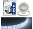 Cветодиодная LED лента FERON 240SMD(3528)/м, 19.2Вт/м, 5м, IP65, 12V, холодный белый LS615 27733 1