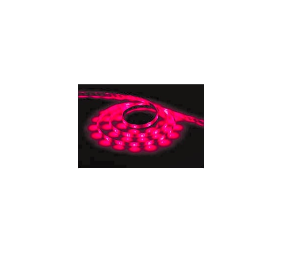 Cветодиодная LED лента FERON 30SMD(5050)/м, 7.2Вт/м, 5м, IP65, 12V, красный LS607 27692 1