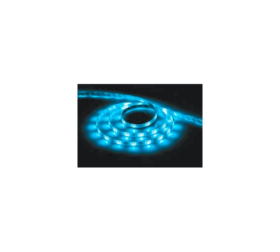 Cветодиодная LED лента FERON 30SMD(5050)/м, 7.2Вт/м, 5м, IP65, 12V, синий LS607 27693 1